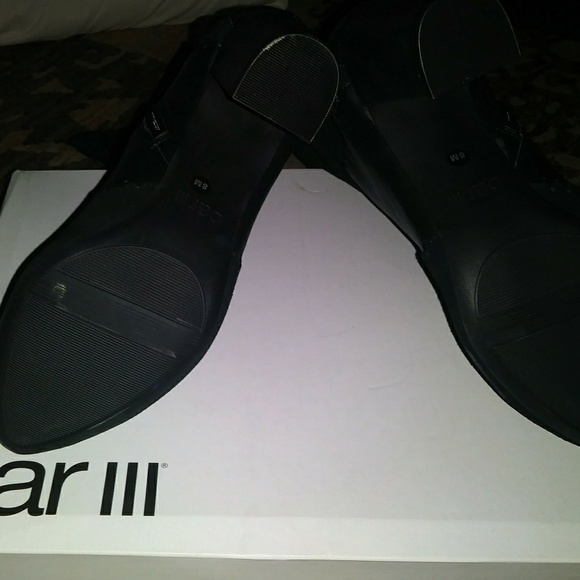 Bar lll Black Thigh High Boots sz 8 New - Picture 5 of 7